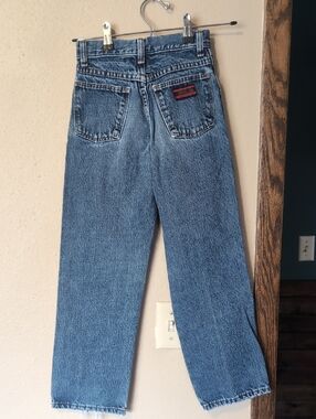 Vintage Wrangler TwentyX Blue Kids Straight-Leg Western Jeans